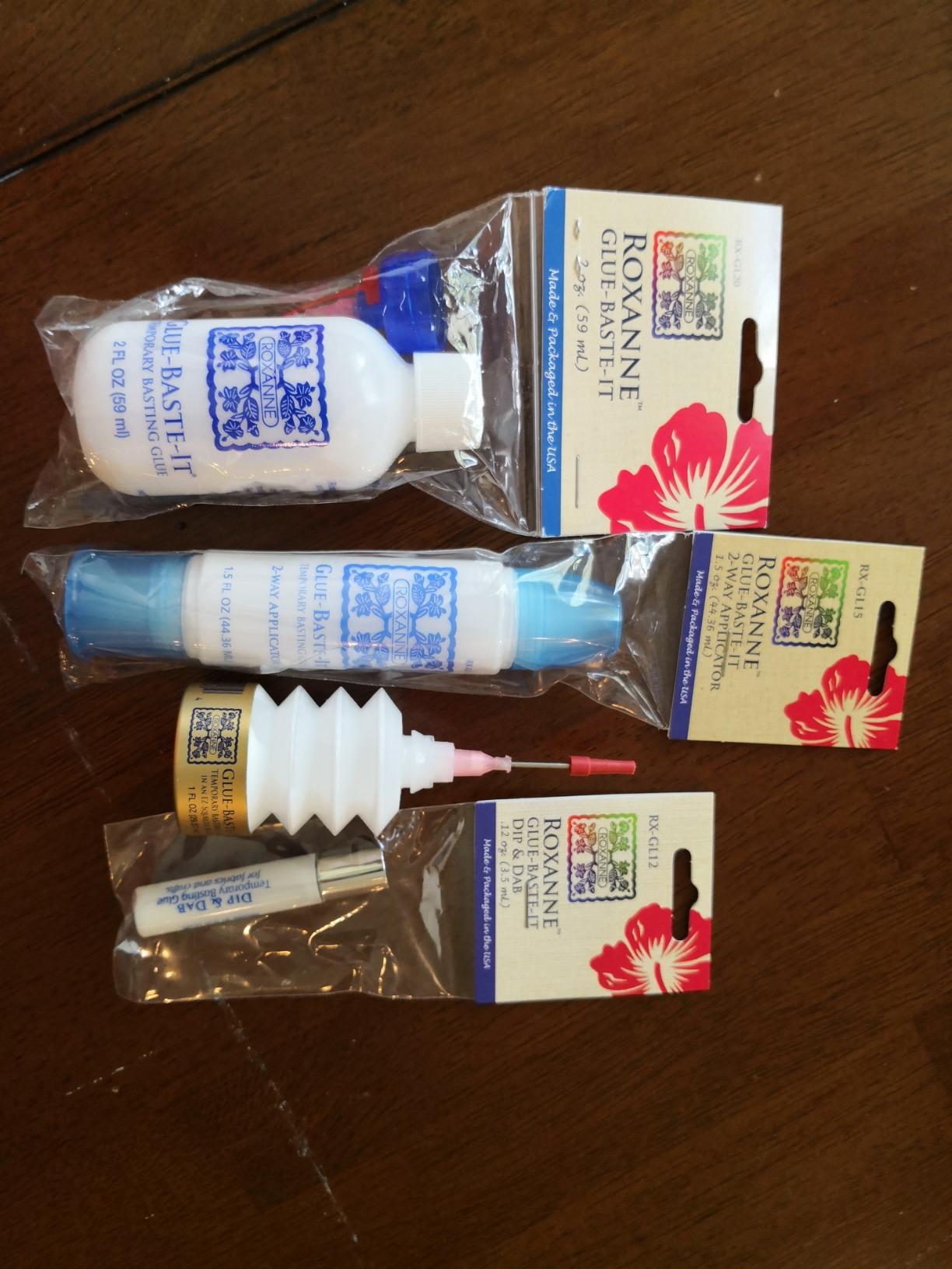 Roxanne Glue-Baste-It Temporary Basting Glue with 2-Way Applicator, 1.5oz customer photo 1