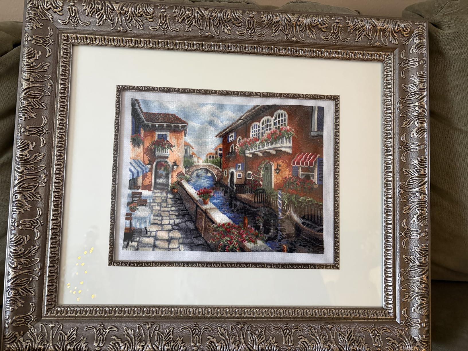 Povitrulya Counted Cross Stitch Kit for Adults Venice customer photo 1