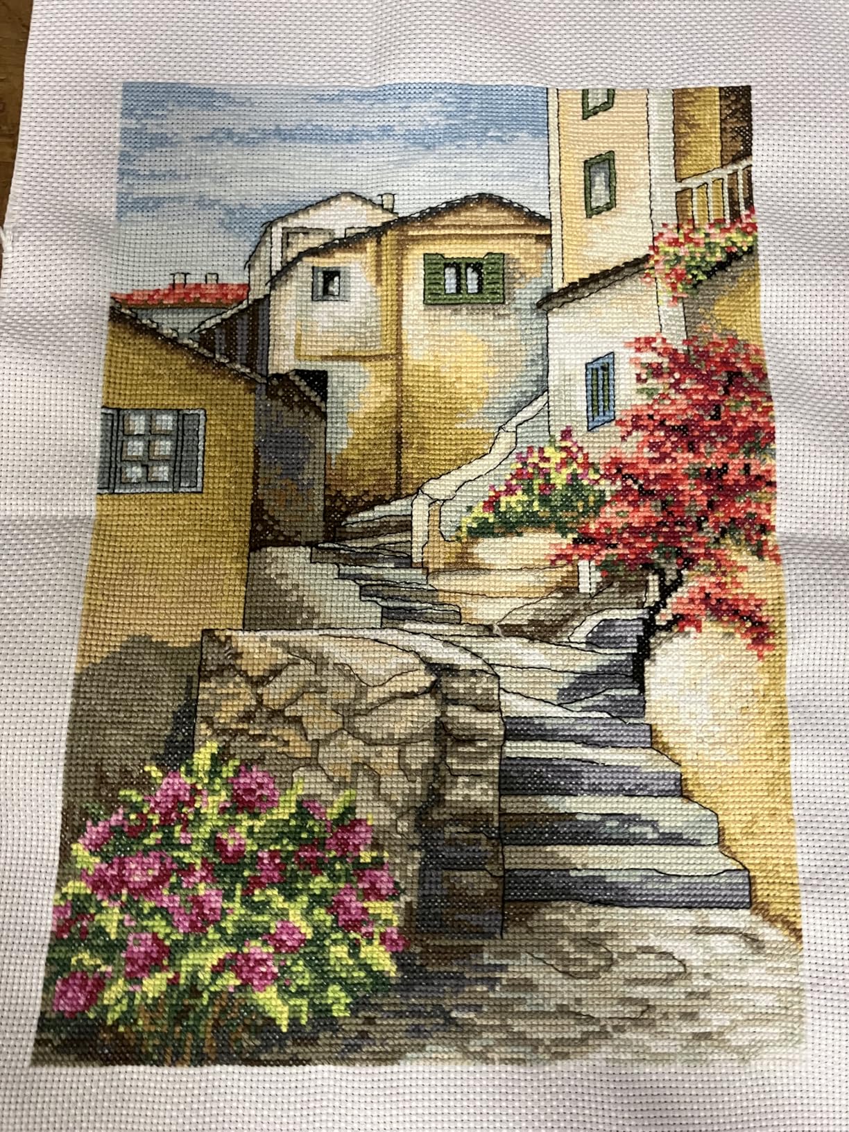 Povitrulya Counted Cross Stitch Kit for Adults Venice customer photo 2