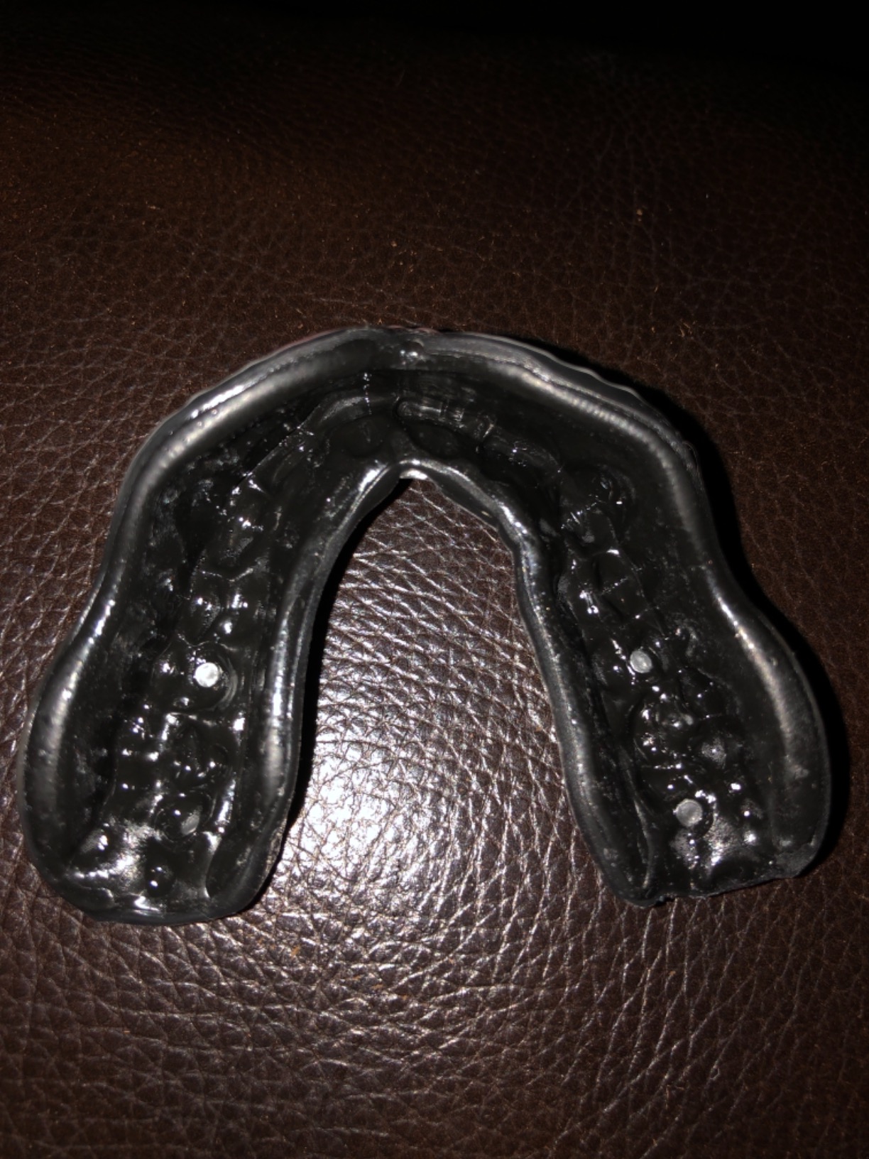DAMAGE CONTROL Extreme Impact Mouth Guard - Sports Mouthguard for Boxing, MMA, BJJ, Hockey, Rugby, Lacrosse, & More - Mouthpiece for Teeth & Jaw Protection, for Youth & Adults (Adult, Blackarts) customer photo 2