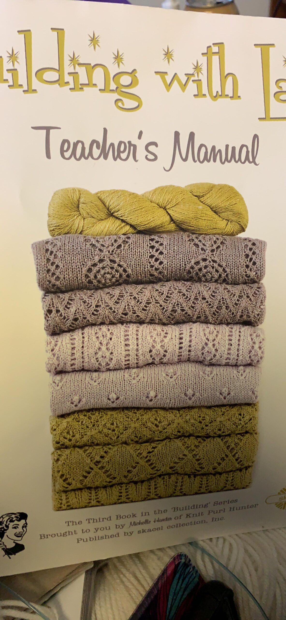Skacel Building with Lace Book by Michelle Hunter - Knitting Pattern Book customer photo 1