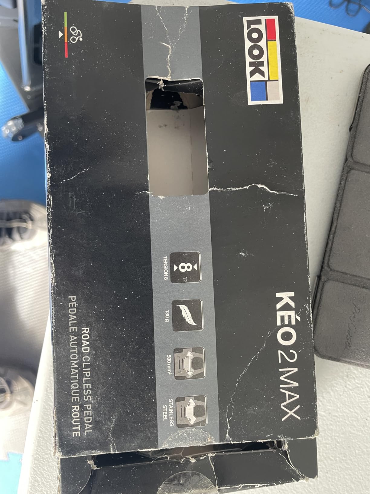 LOOK Cycle - KEO 2 Max - Road Bicycle Pedals - Large 500mm² Contact Area - Clipless Pedals customer photo 1