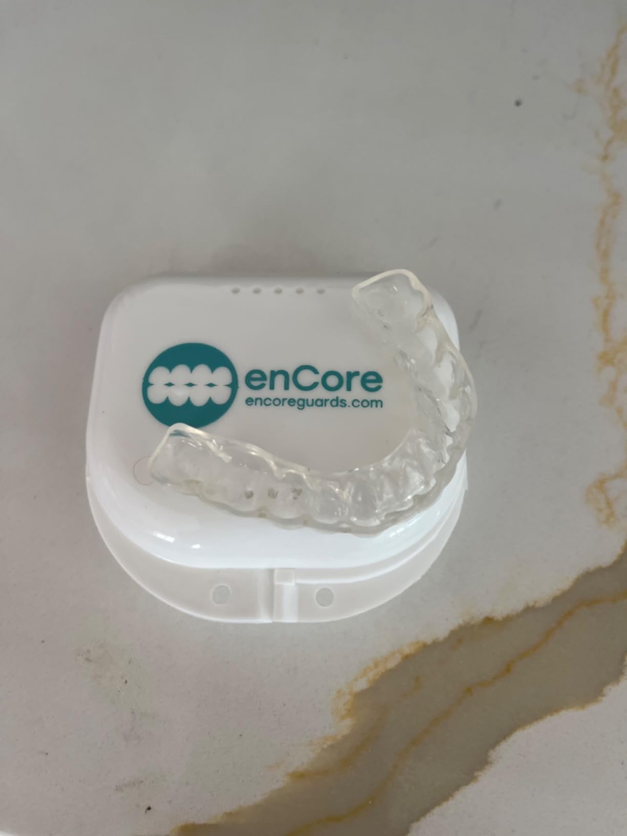 Encore - Custom Soft Dental Night Guard/Mouth Guard (One Guard) for Protection Against Teeth Grinding/Clenching/Bruxism (Upper or Lower) customer photo 1