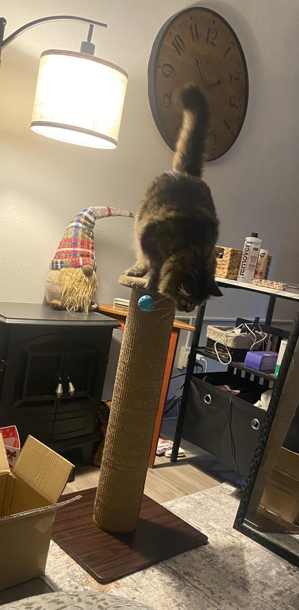 Kitty City Tall Sisal Cat Scratching Post, 32