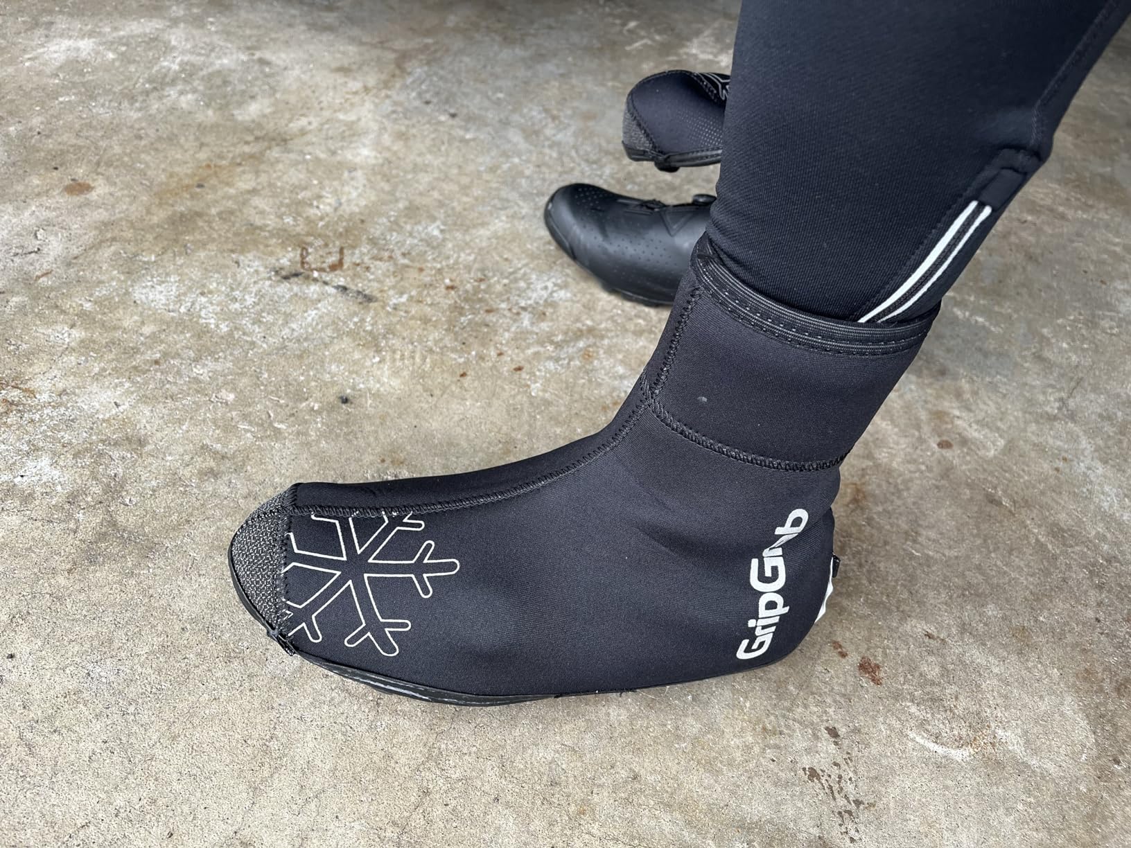 GripGrab Arctic X Waterproof Deep Winter Gravel MTB Cycling Shoe Covers Fleece Lined Cold Weather Offroad Overshoes customer photo 2