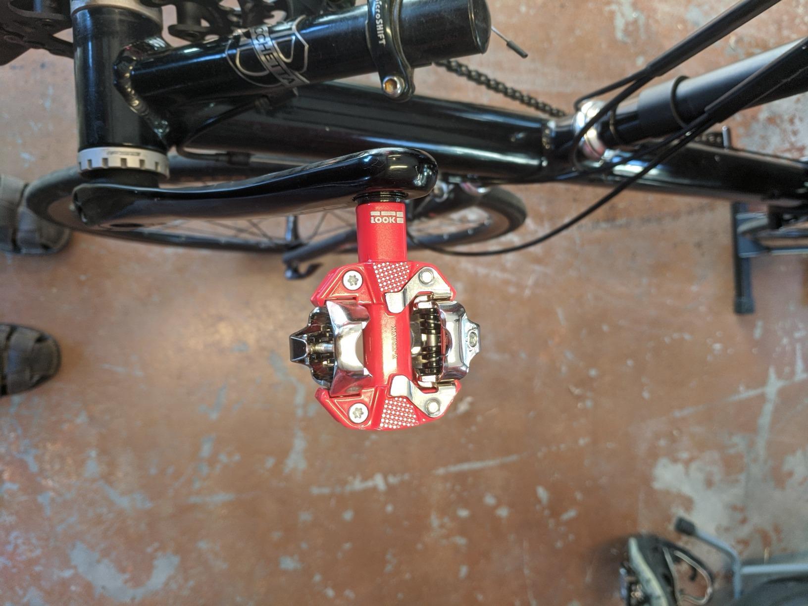 LOOK Cycle Bicycle Pedals, X-Track MTB Bicycle Pedals Standard SPD Mechanism Compatible Clipless Pedals customer photo 1