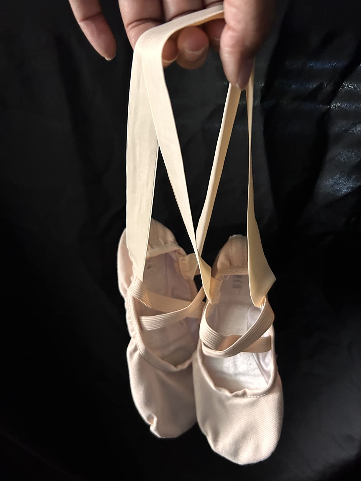 Bloch womens Minimalist,ballet Ballet Pointe Shoe Stretch Satin Ribbon, Pink, One Size US customer photo 1