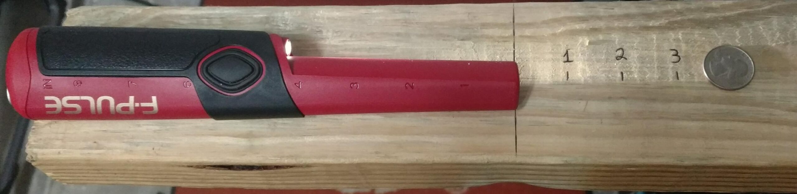 Fisher F-Pulse Waterproof Pinpointer Metal Detector, Red - Pulse Induction Technology customer photo 1