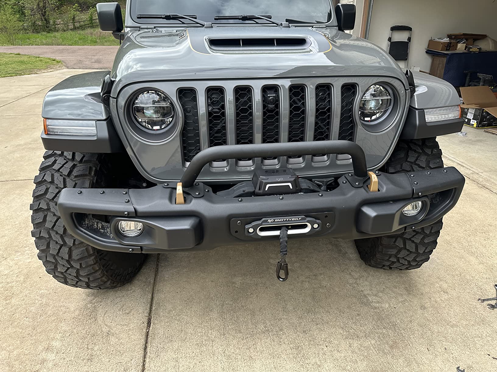 Smittybilt XRC Gen3 12,000lb Comp Winch with Synthetic Rope - SB98612 customer photo 2