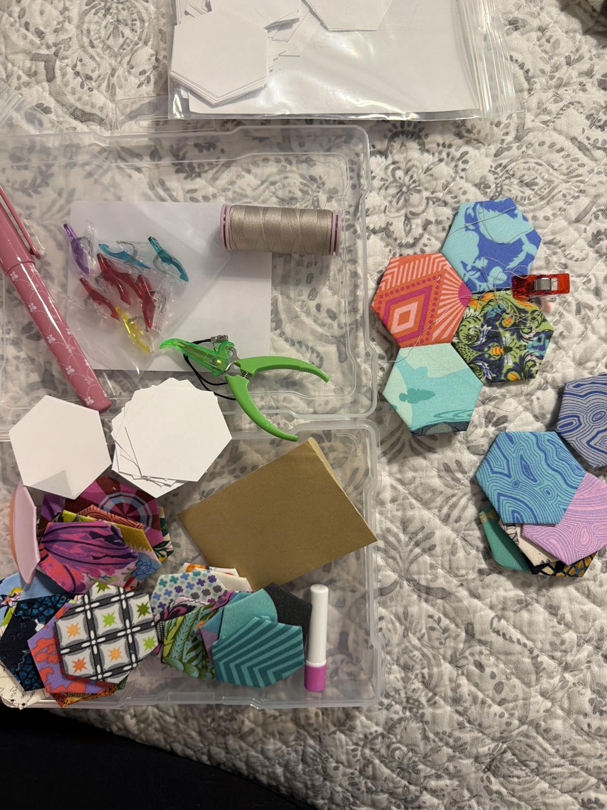 English Paper Piecing Starter Kit customer photo 1