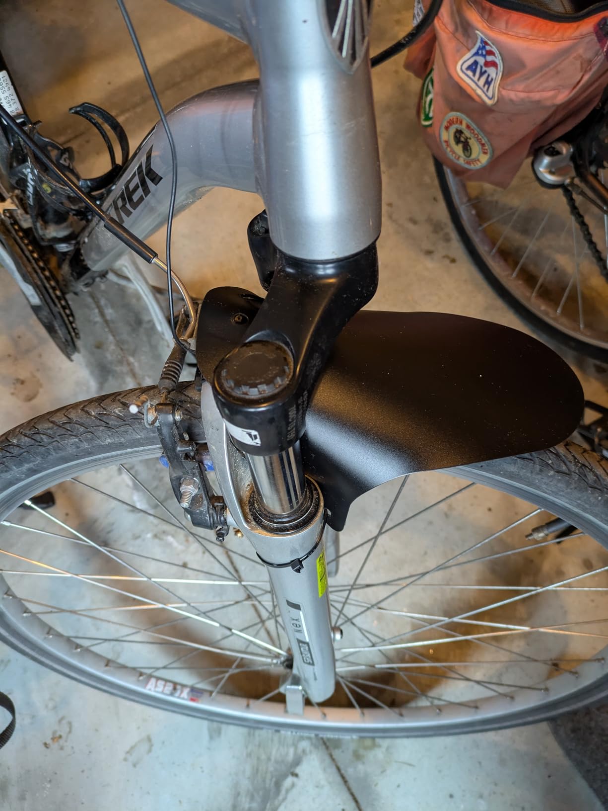 Bike Fender, Adjustable MTB Mud Guard, Front and Rear Compatible Mudguards, Fits 650B 20
