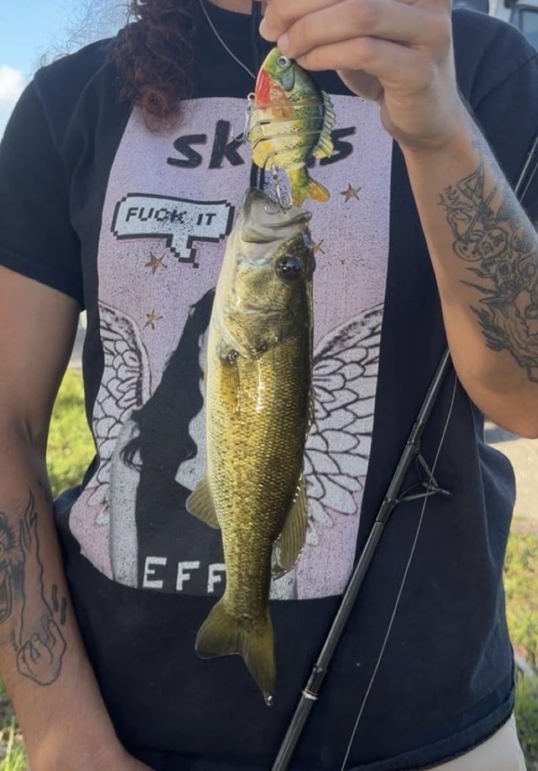 BASSDASH SwimPanfish Multi Jointed Panfish Bluegill Swimbaits Hard Topwater Bass Lures customer photo 2