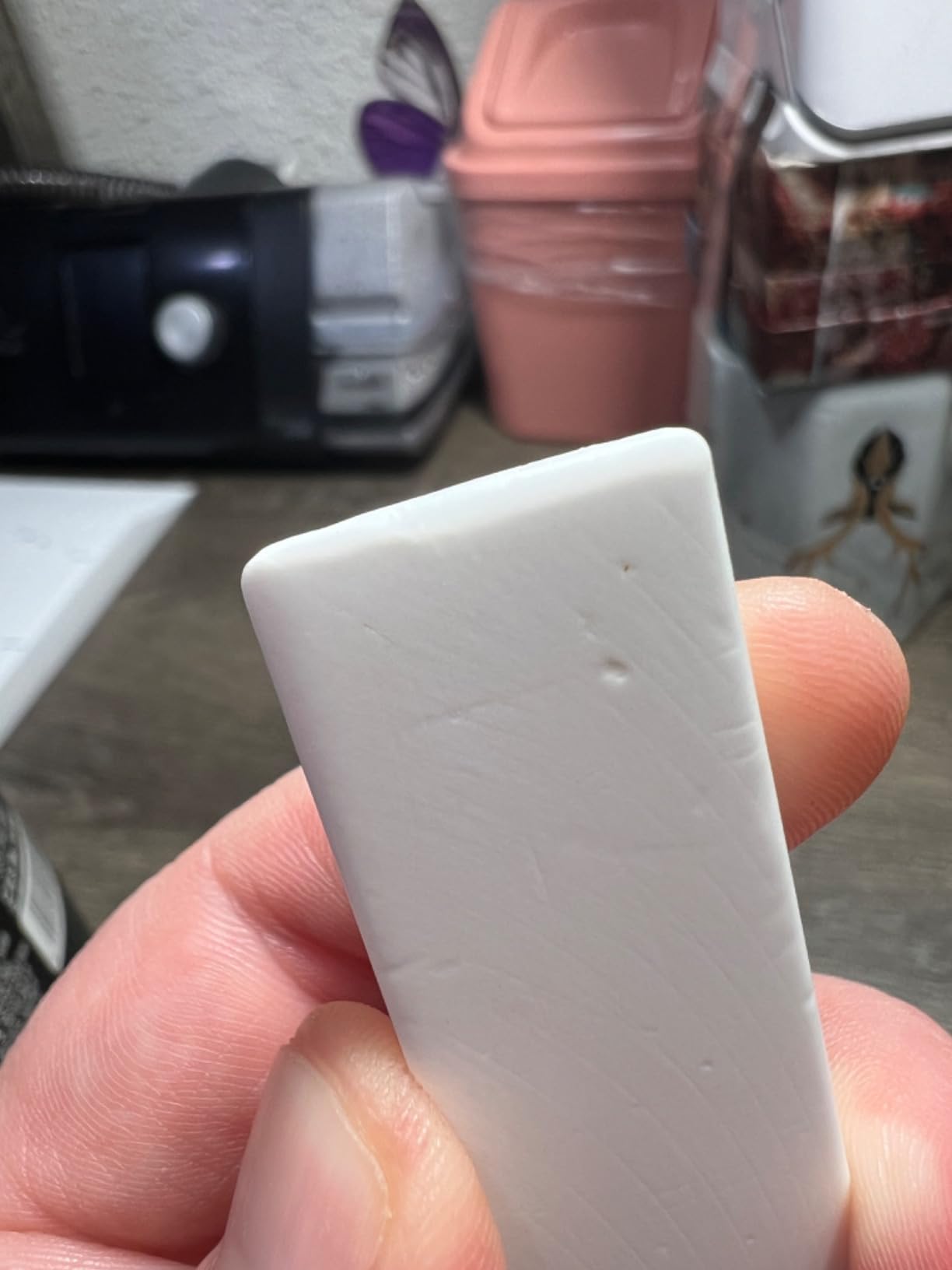 Asfroy Large Teflon Bone Folder - Large Handmade Tool, Best for Bookbinding, Origami, Paper Crafts, Scoring, Folding, Creasing. Non Scratch, Non Glaze, Non Stick. Smooth, Ergonomic and Handmade customer photo 2