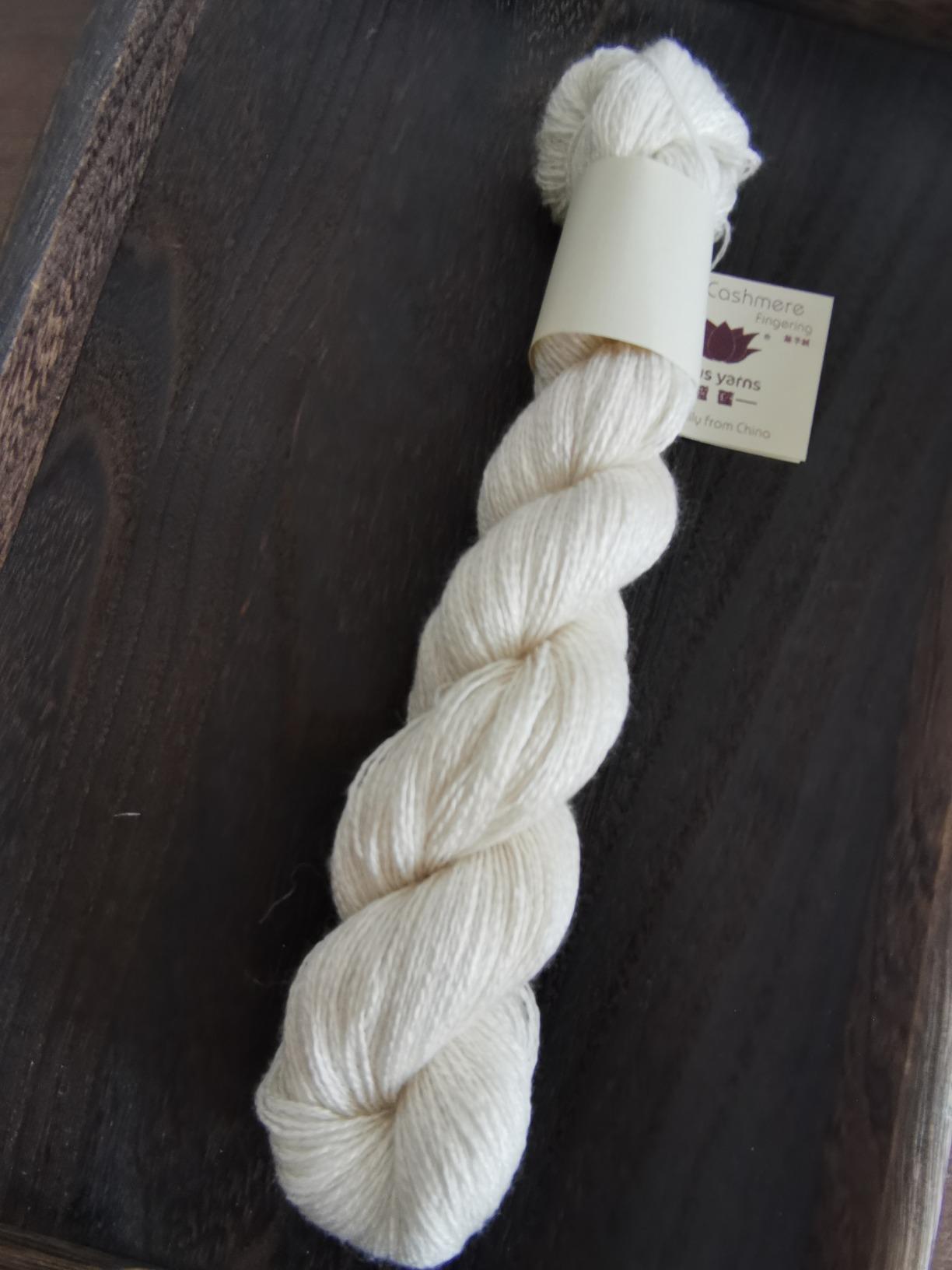 Silky Cashmere Fingering Weight Yarn Hand Knitting/Crochet for Fashion Garments (09-Royal Blue) customer photo 1