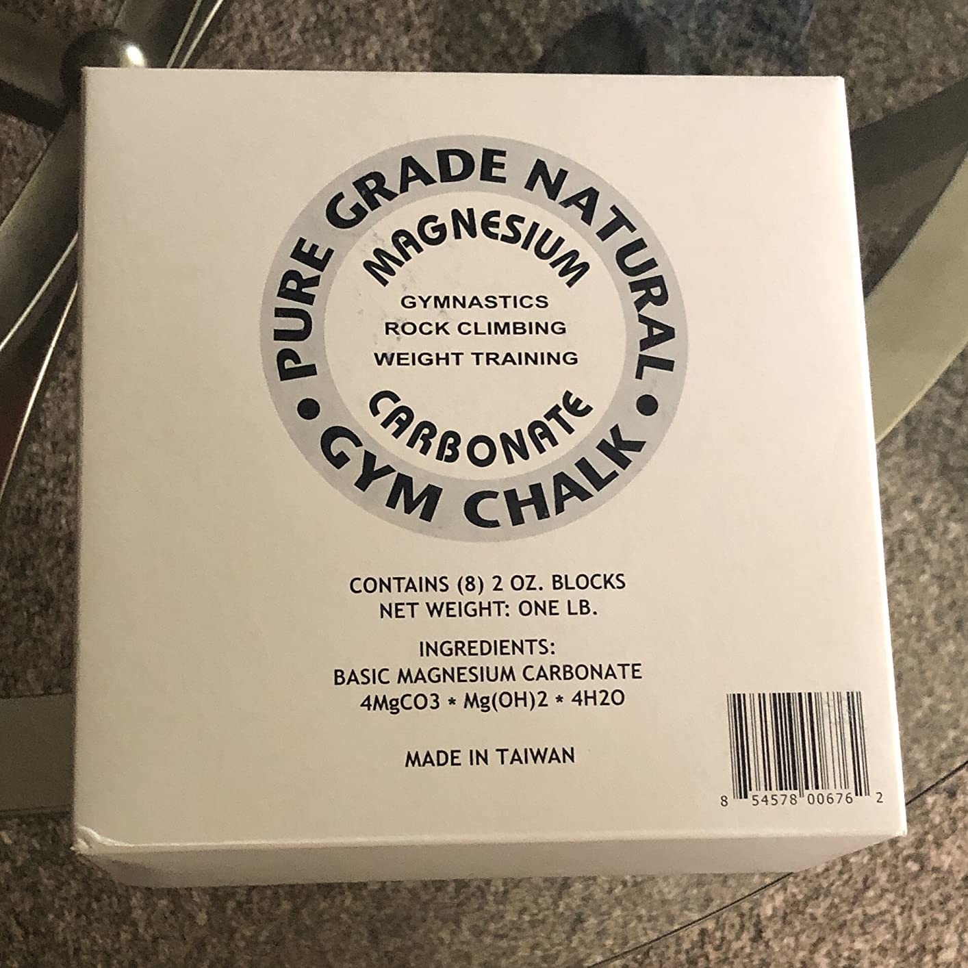 Z Athletic Block Chalk for Gymnastics, Weightlifting, Rock Climbing, Crossfit (Multiple Sizes Available) customer photo 2