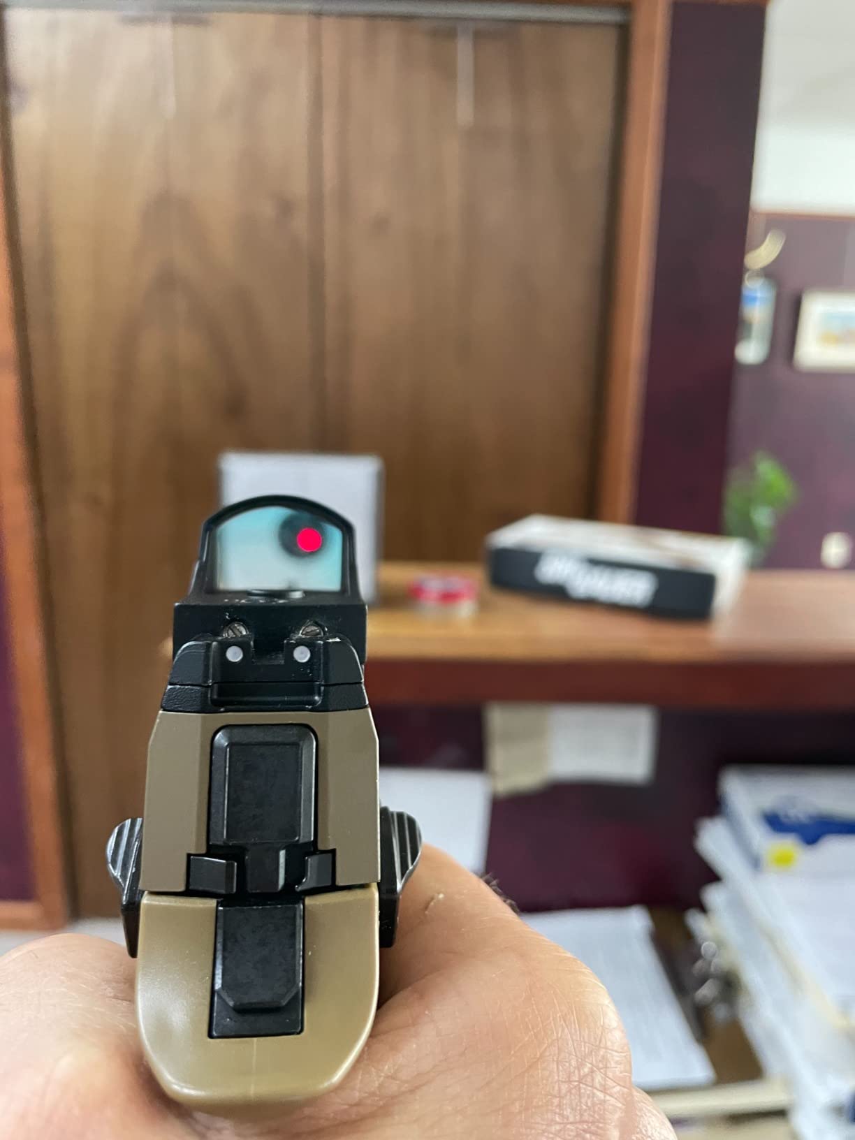 Sig Sauer P320 M17 CO2-Powered .177 Cal Semi-Automatic Air Pistol with 20rd Pellet Magazine customer photo 1
