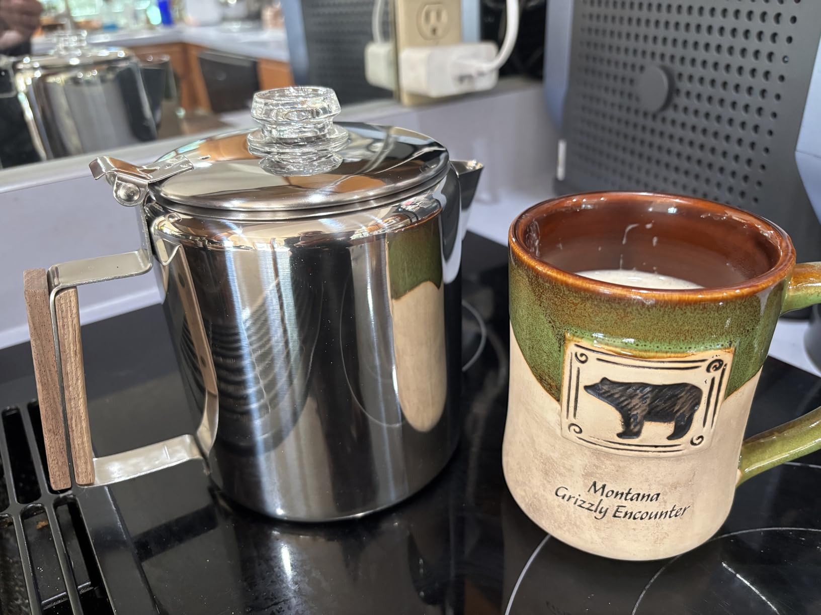 COLETTI Bozeman Percolator Coffee Pot - NO Aluminum or Plastic [12 cup] customer photo 1