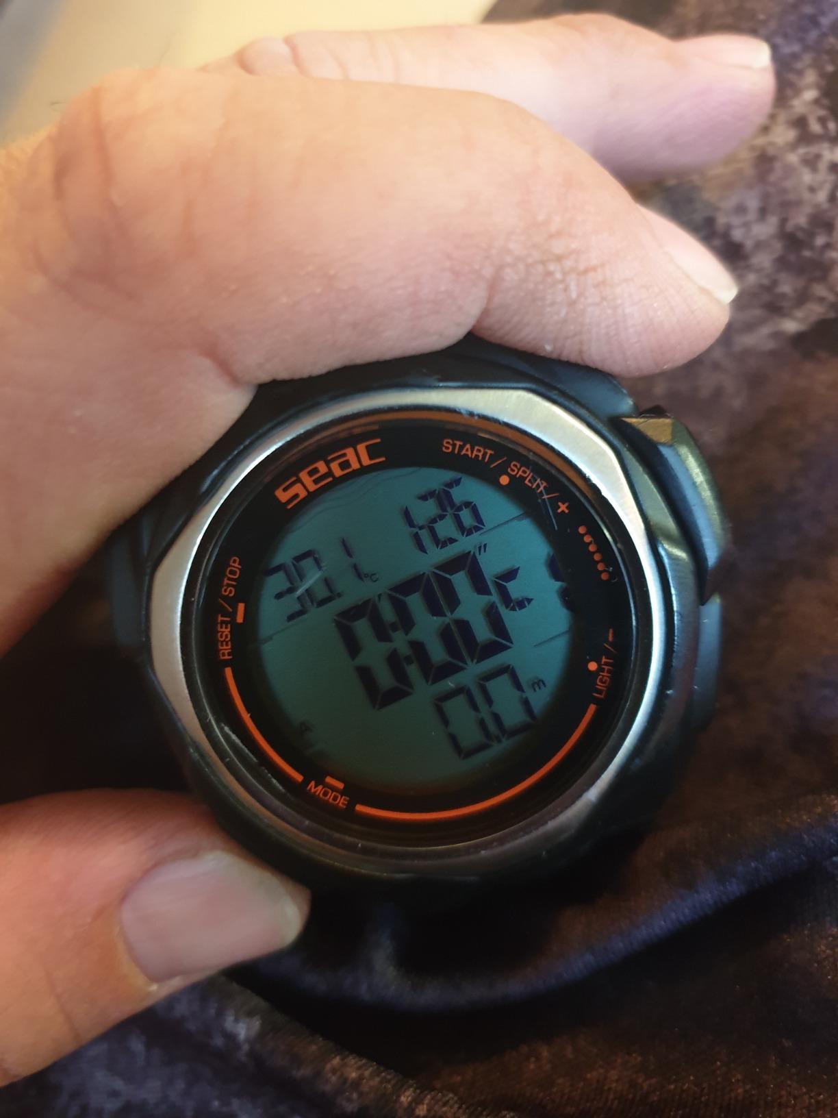 SEAC Partner, Wrist-Mount Freediving Computer, Black customer photo 1
