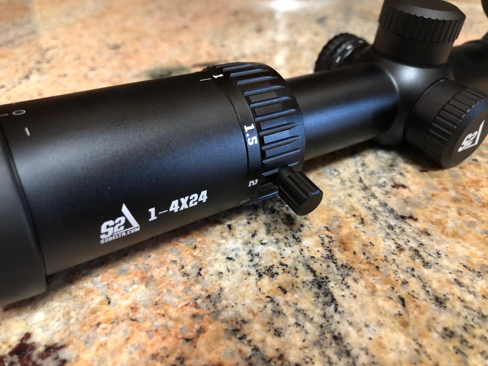 S2Delta Low Power Variable Optic (LVPO) Carbine Scope, Illuminated 5.56 BDC Reticle, 30mm Main Tube, SFP customer photo 1