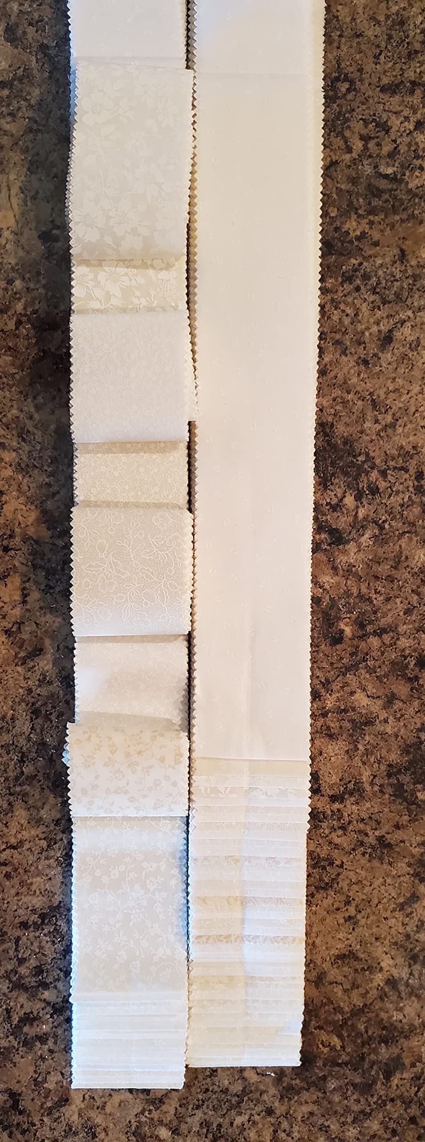 Best of Tone on Tone Neutral Blenders Jelly Roll 40 Precut 2.5-inch Quilting Fabric Strips customer photo 1