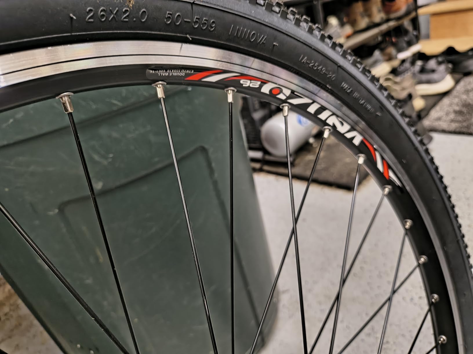 CyclingDeal MTB Bicycle Double Wall Rims 26