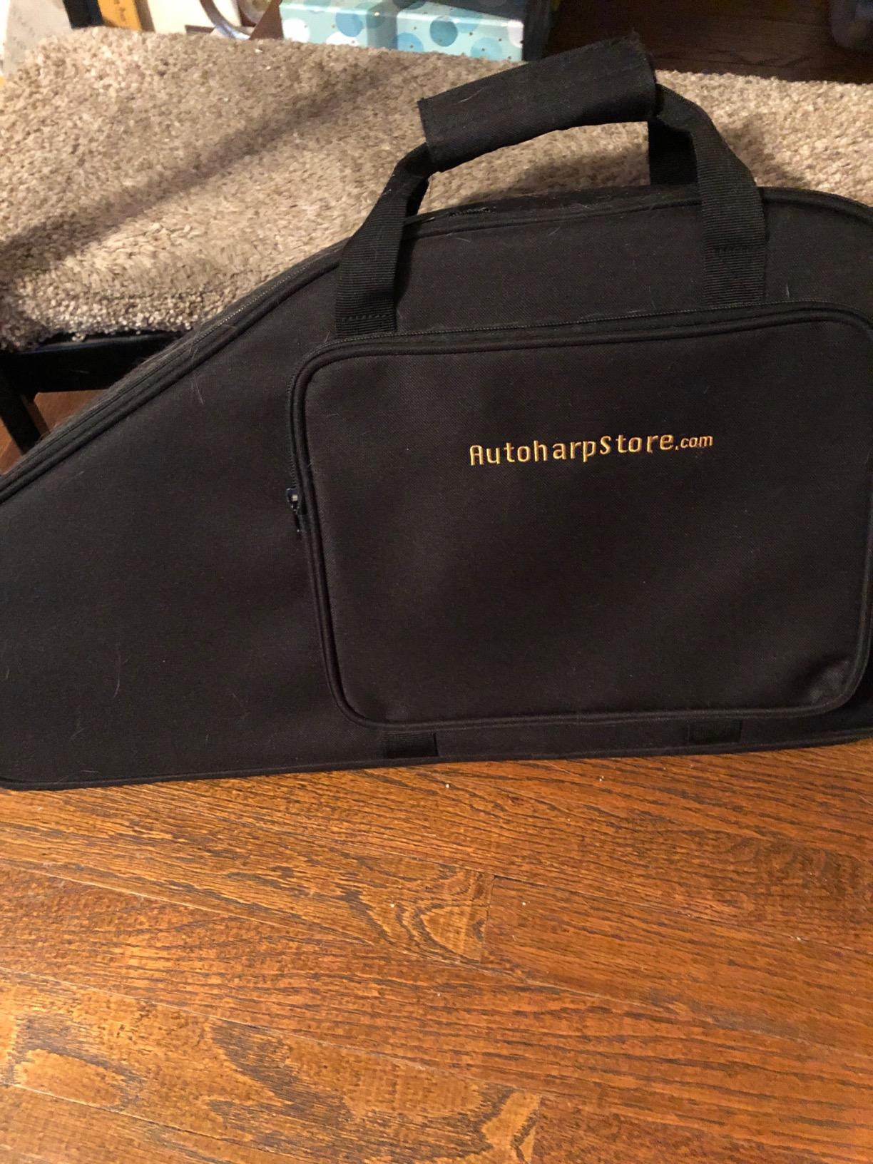 Auto Harp Gig Bags, Padded, Black (AC545) Autoharp Case customer photo 1