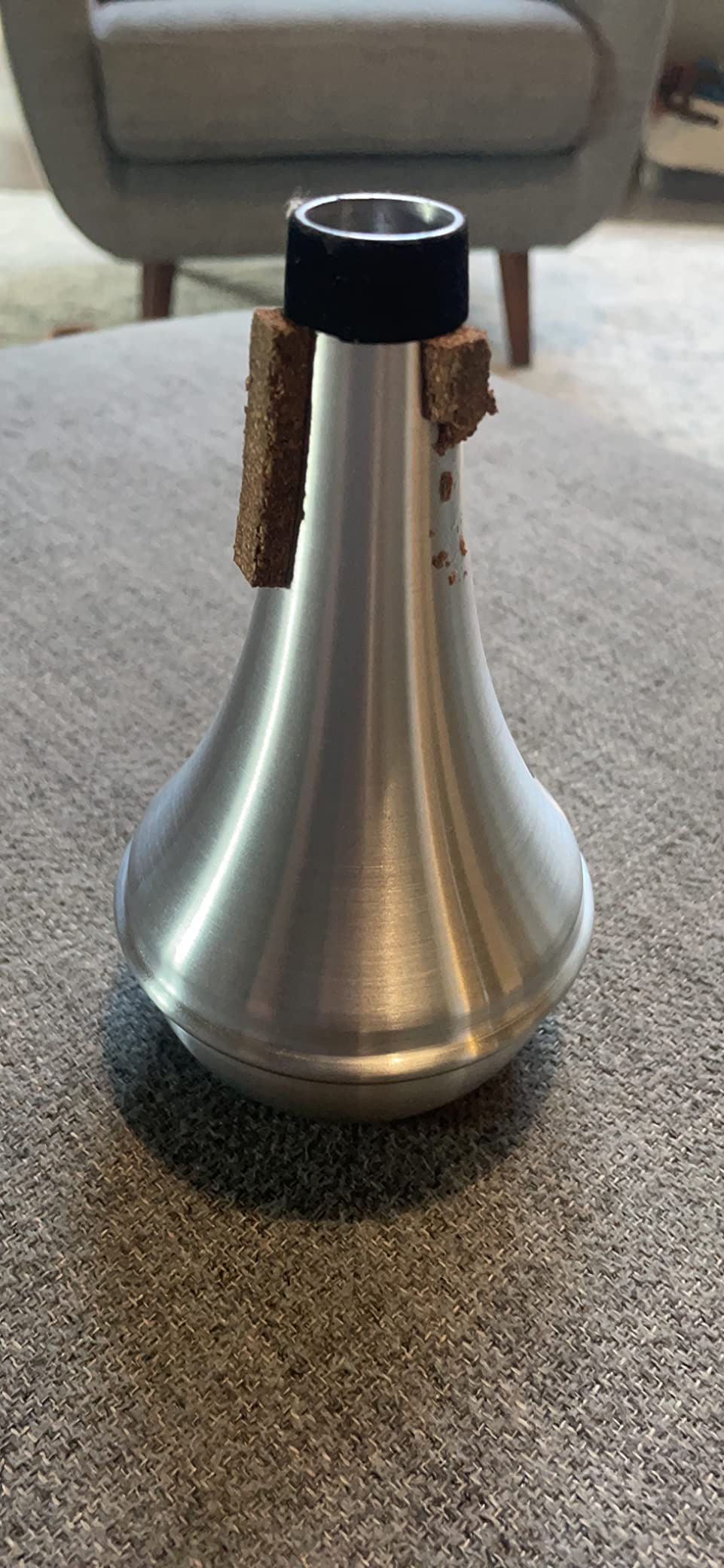 Eastrock Trumpet Mute,Lightweight Aluminum Mini Trumpet Practice Mute for Jazz,Classic,Beginners and Students customer photo 1