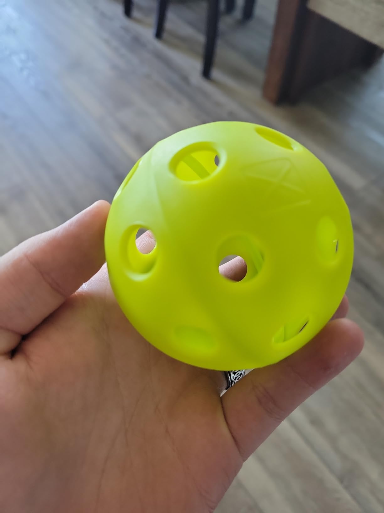 Franklin Sports X-26 Indoor Pickleballs - 3 Pack, 12 Pack & 100 Pack Bulk - USAPA Approved Tournament Pickleballs - Multiple Colors customer photo 1