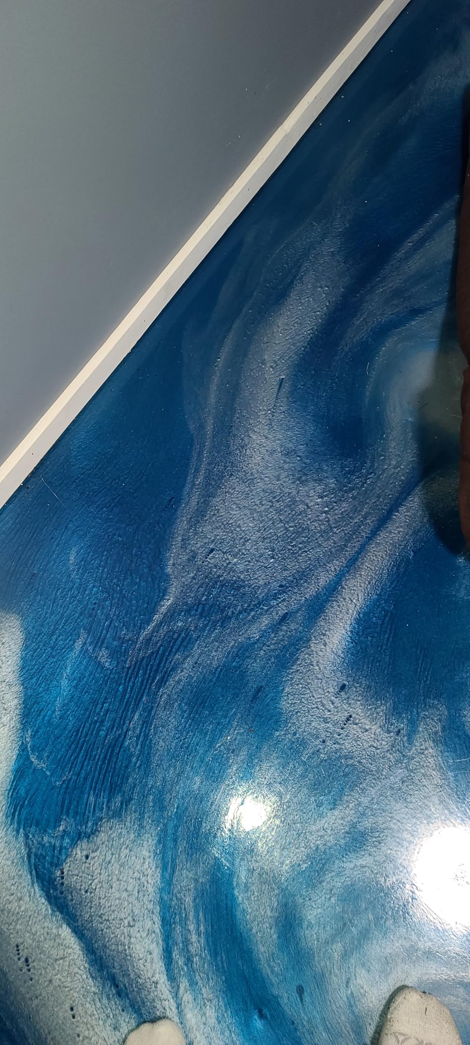 MEYSPRING Pacific Blue Epoxy Resin Color Pigment - 50 Grams - Great for Resin Art, Epoxy Resin, and UV Resin - Mica Powder for Epoxy Resin customer photo 1