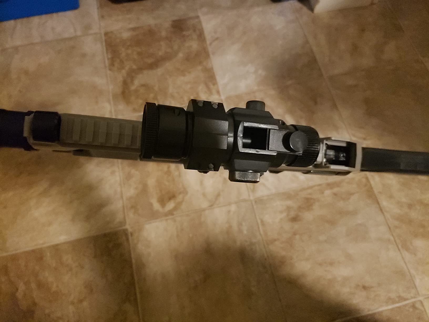 Game Face GameFace GFRPKTGS Ghost Affliction Full-Auto BB Rifle And Spring-Powered Pistol Kit With Safety Glasses And BB's, (Grey/Smoke) customer photo 2