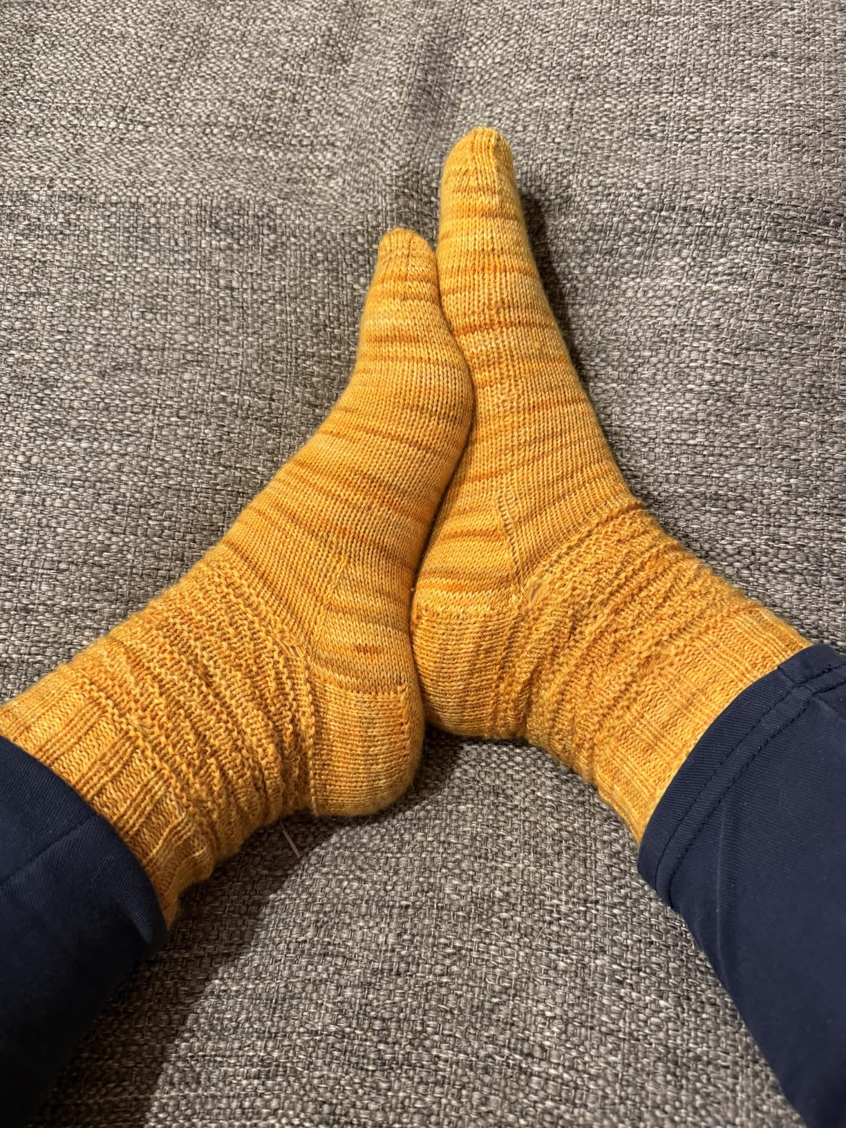 Knit Picks Stroll Hand Painted Merino Wool Yellow Sock Yarn (Poppy Field Tonal) customer photo 1