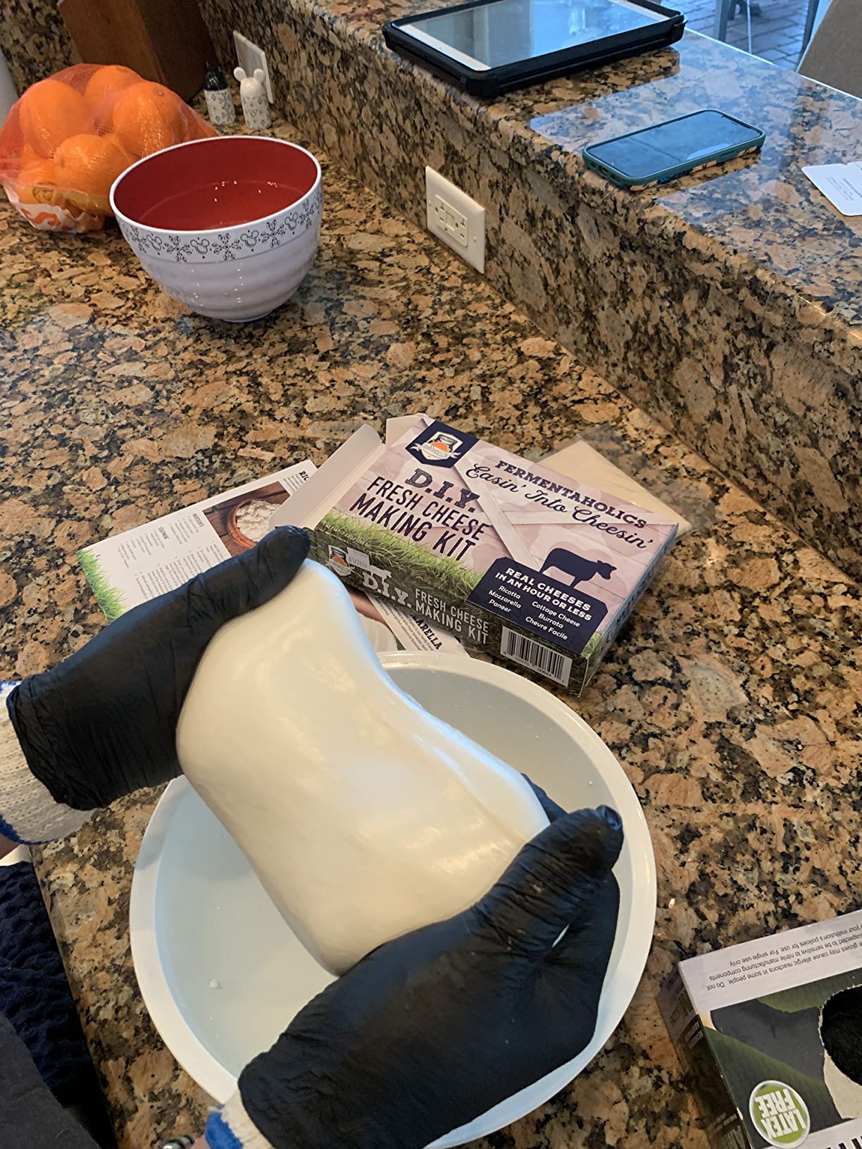 Fermentaholics DIY Fresh Cheese Making Kit - Ricotta, Mozzarella, Burrata, Paneer, Cottage Cheese, etc. - Includes Rennet, Cheese Salt, Citric Acid, Cheese Cloth, & Recipe Booklet customer photo 1