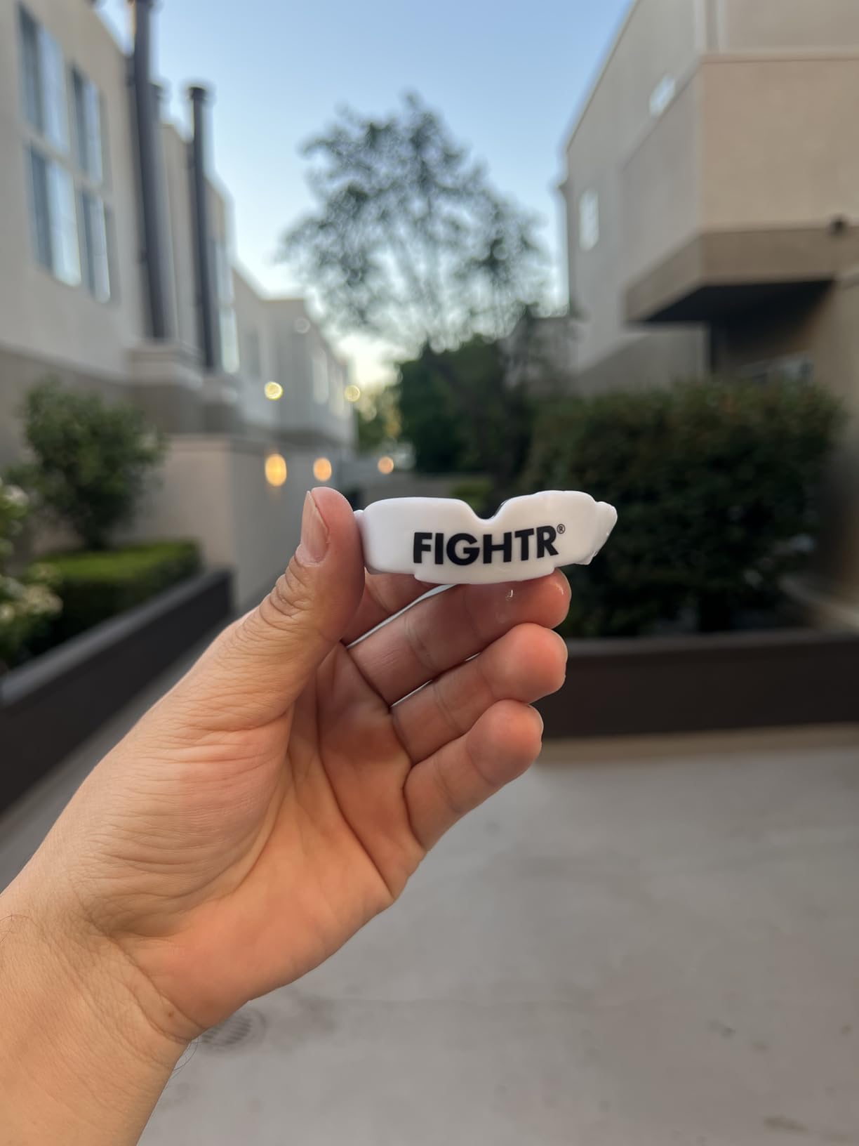 FIGHTR Premium Mouth Guard - for Excellent Breathing & Easy to fit | Sports Mouth Guard for Boxing, MMA, Football, Lacrosse, Hockey and Other Sports | incl. hygienic Box customer photo 1