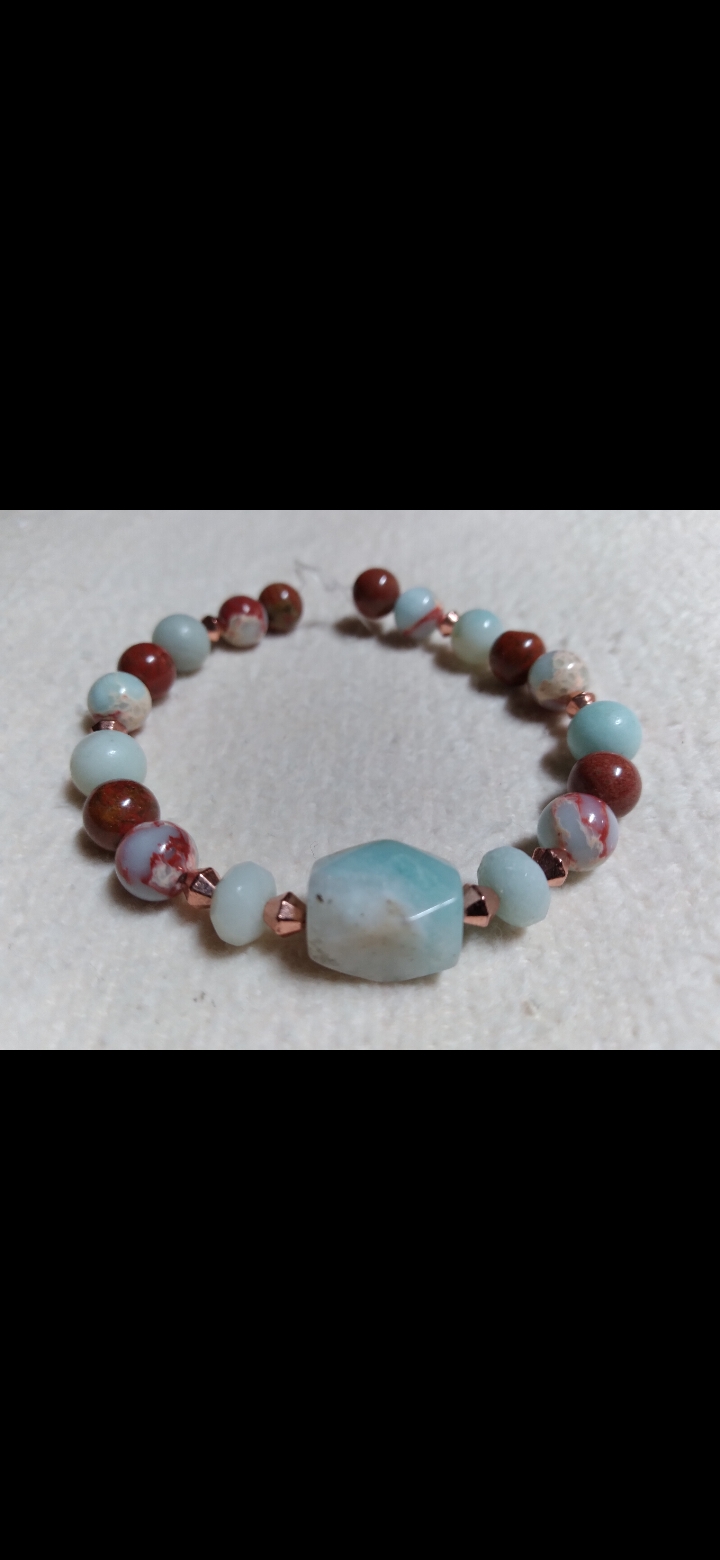 6mm Amazonite Beads for Jewelry Making Light Blue Crystal Beads Bracelets Natural Stone Amazon Beads Round Gemstone Loose Beads customer photo 2