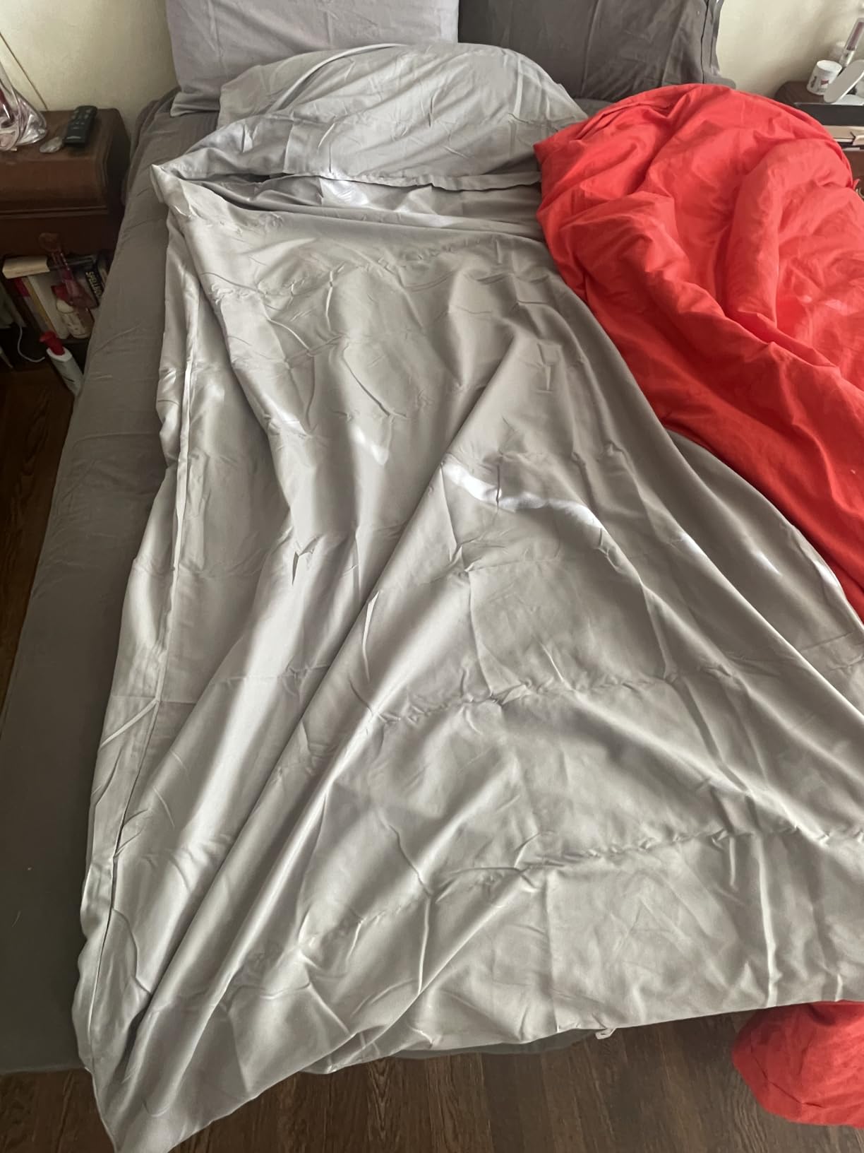 The Friendly Swede Sleeping Bag Liner - Ultralight Polyester or Cold Weather Microfiber Adult Sleep Sack- Camping Sheets - Travel Sleeping Bag with Pocket-Size Stuff Sack customer photo 1