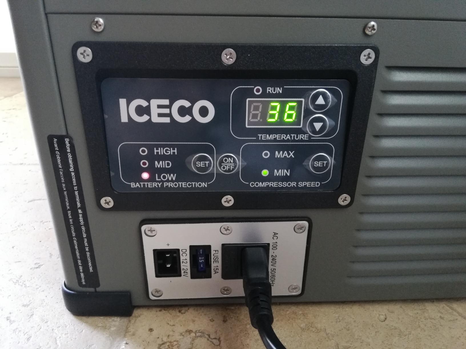 ICECO VL45 Portable Refrigerator with SECOP Compressor, 45Liters Platinum Compact Refrigerator, DC 12/24V, AC 110-240V, 0F to 50F, Home & Car Use customer photo 2