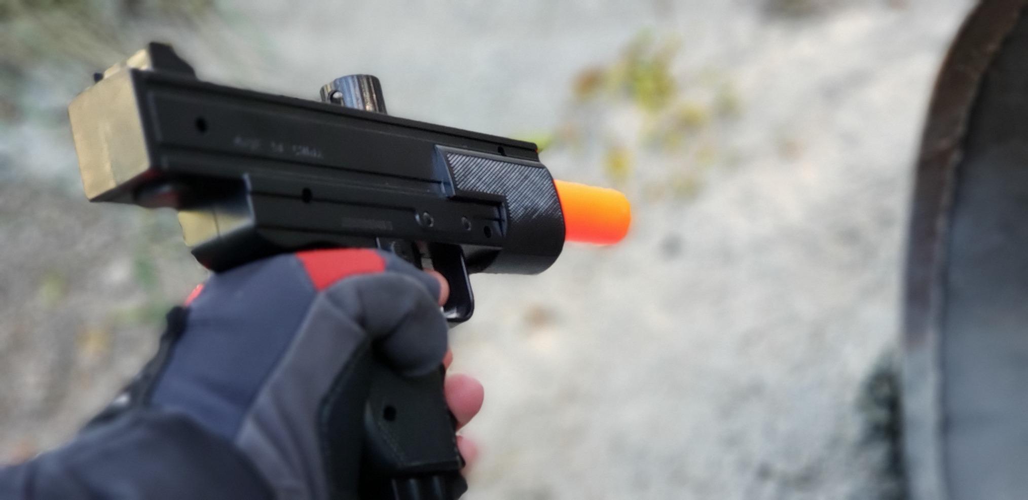 BBTac Airsoft Gun Package Desert Raider - Powerful Spring Rifle, Pump Action Shotgun, SMG, Two Pistols and BB Pellets, Preimum Airsoft Starter Pack customer photo 1