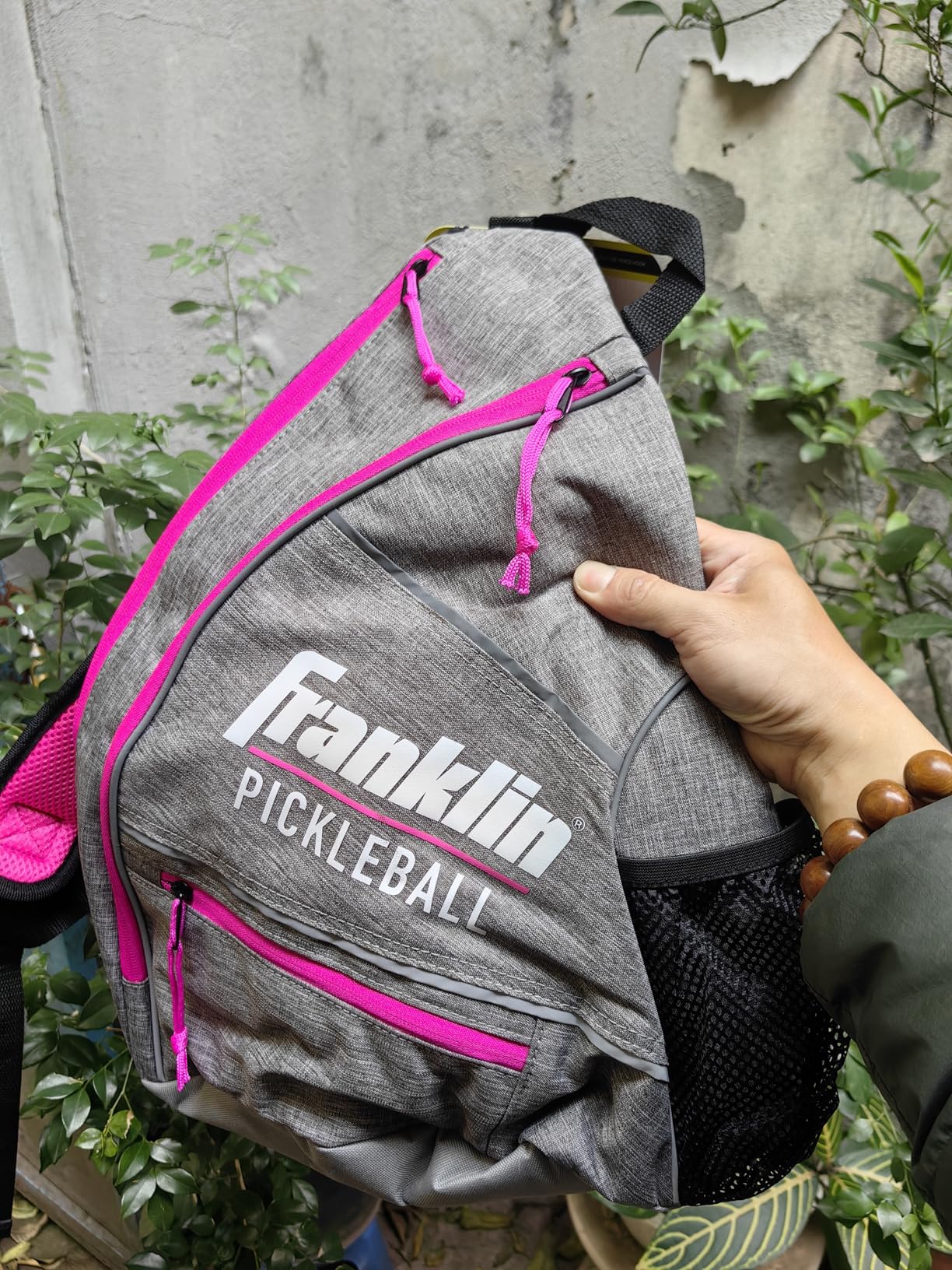 Franklin Sports Pickleball Bags - Sling Bag Backpack for Gear + Equipment - Men + Women - Holds Paddles, Balls + Accessories customer photo 2