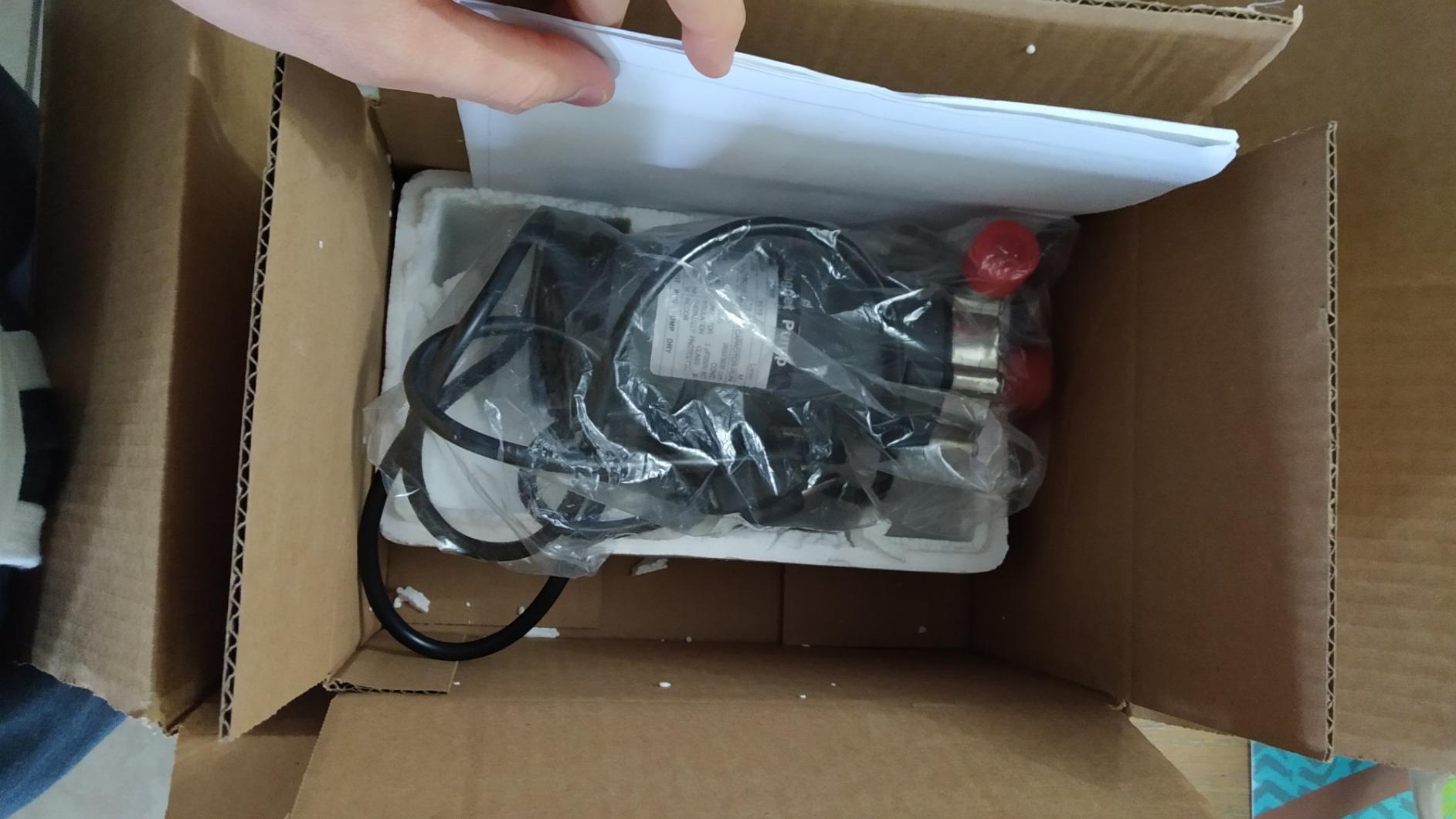 110V Wort Pump for Brewing, Food Grade Homebrew Magnetic Beer Pump with Stainless Steel Head and 1/2'' NPT Thread for Home Brewing System Advanced High Temperature Resistance customer photo 2