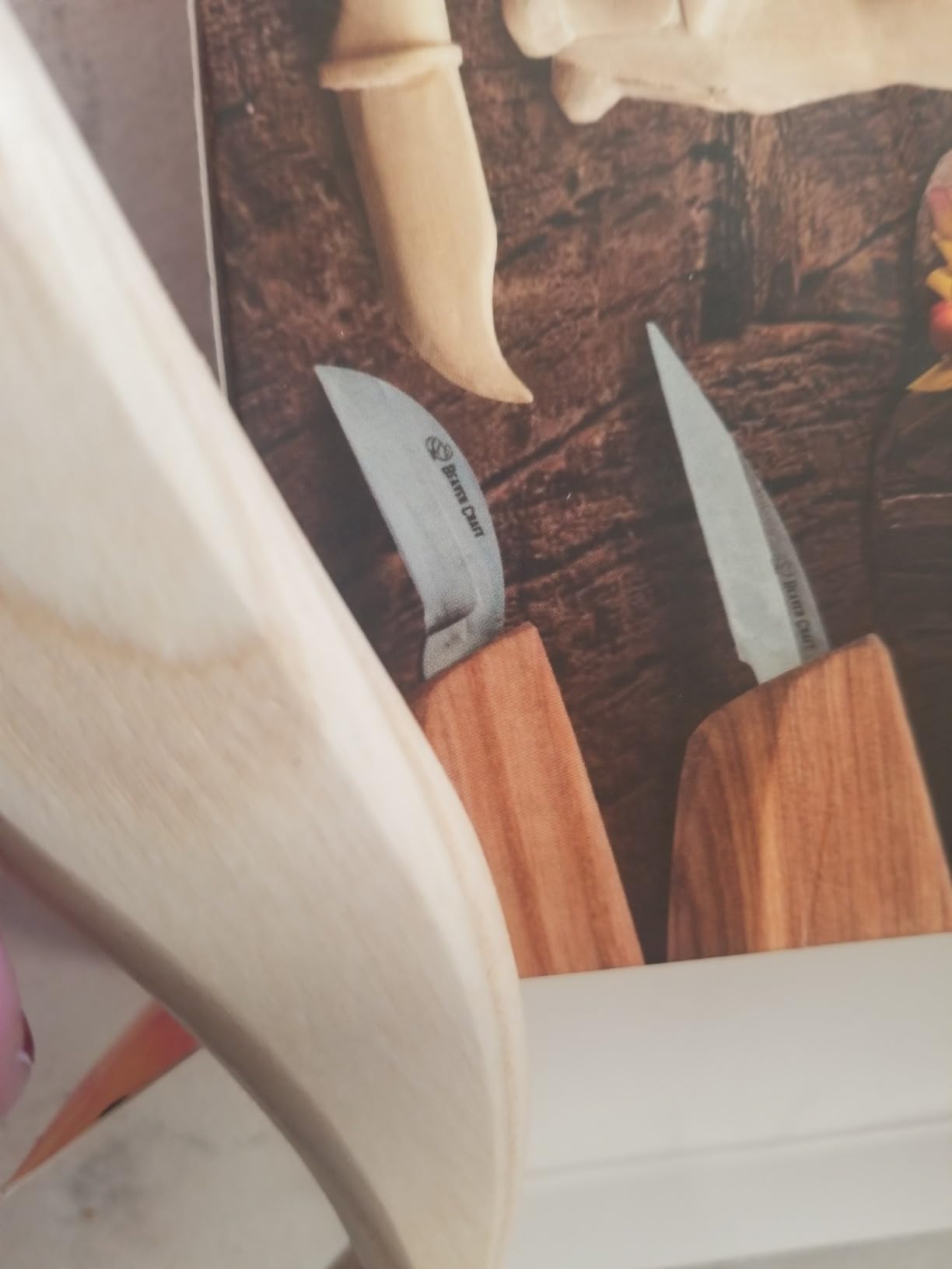 BeaverCraft Wood Carving Kit for Beginners S16 - Whittling Knives Sloyd, Chip Wood Carving Knife, Basswood Blocks for Carvers - Whittling Tools Set customer photo 1