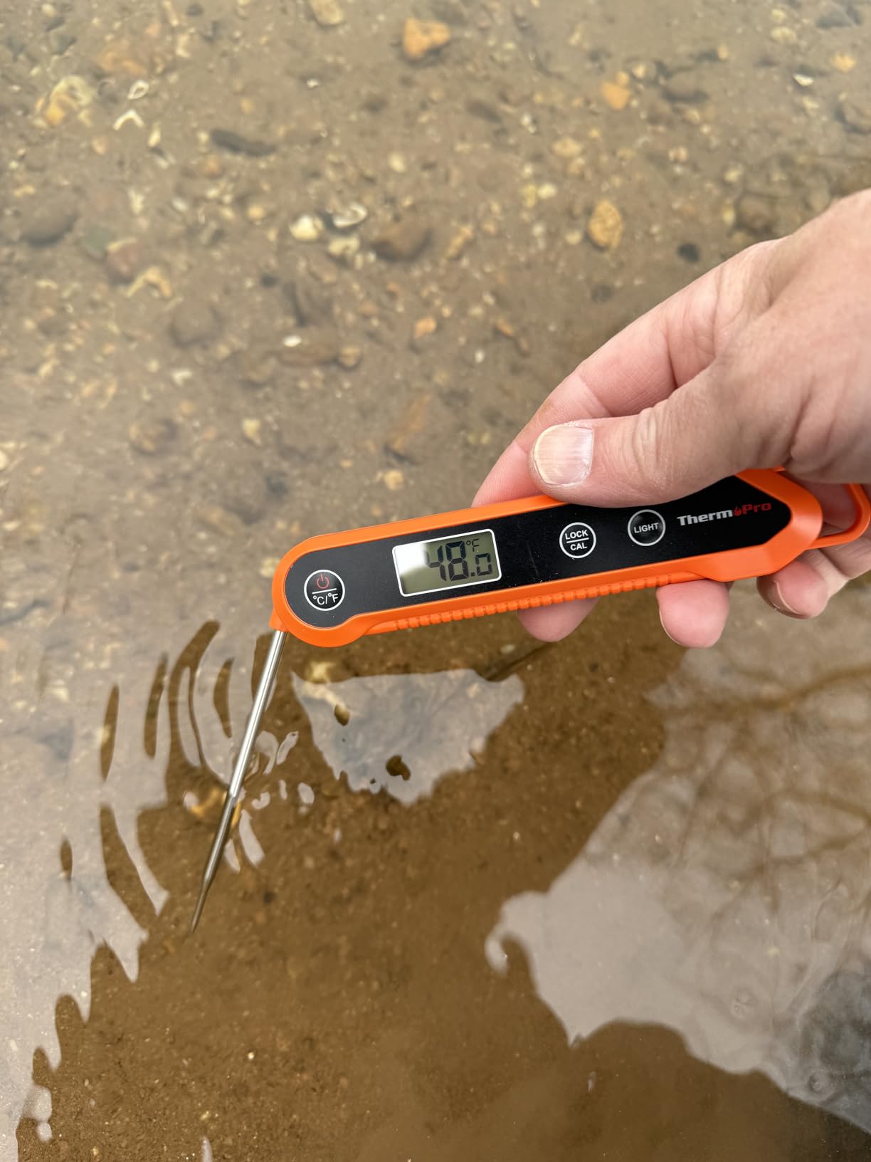 TempPro Digital Instant Read Meat Thermometer for Grilling Waterproof Kitchen Food Thermometer with Calibration Backlight Baking Bread Candy Thermometer Cooking Tools Utensils (Previously ThermoPro) customer photo 2