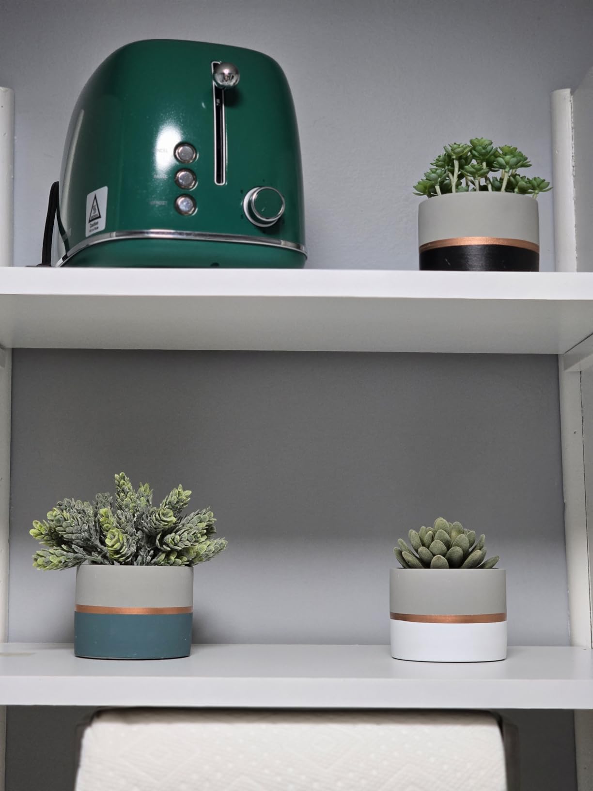Modern Geometric Ceramic Succulent Pots 3