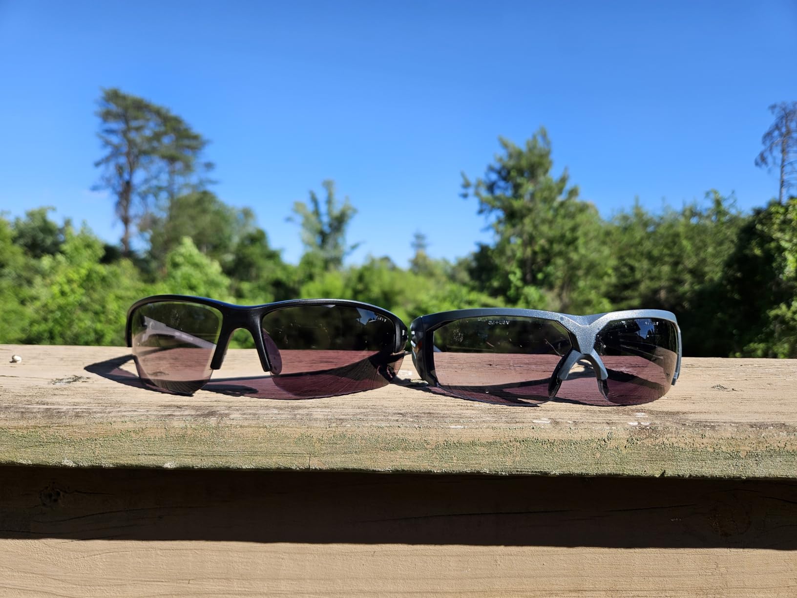 Global Vision Hercules 7 Safety Sunglasses Photochromic Auto-Darkening Clear to Smoke Lens ANSI Z87.1 customer photo 1