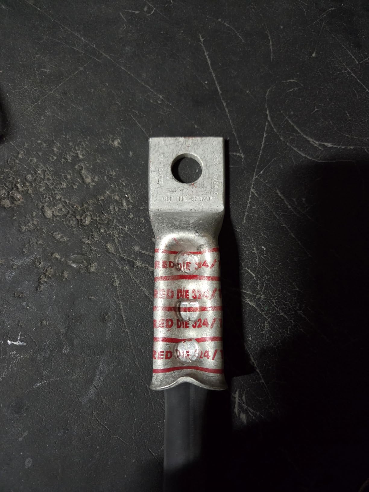 TEMCo Hydraulic Lug Crimper Tool TH1818 DIELESS Indent 10AWG to 400MCM Electrical Battery Terminal Cable Wire customer photo 2