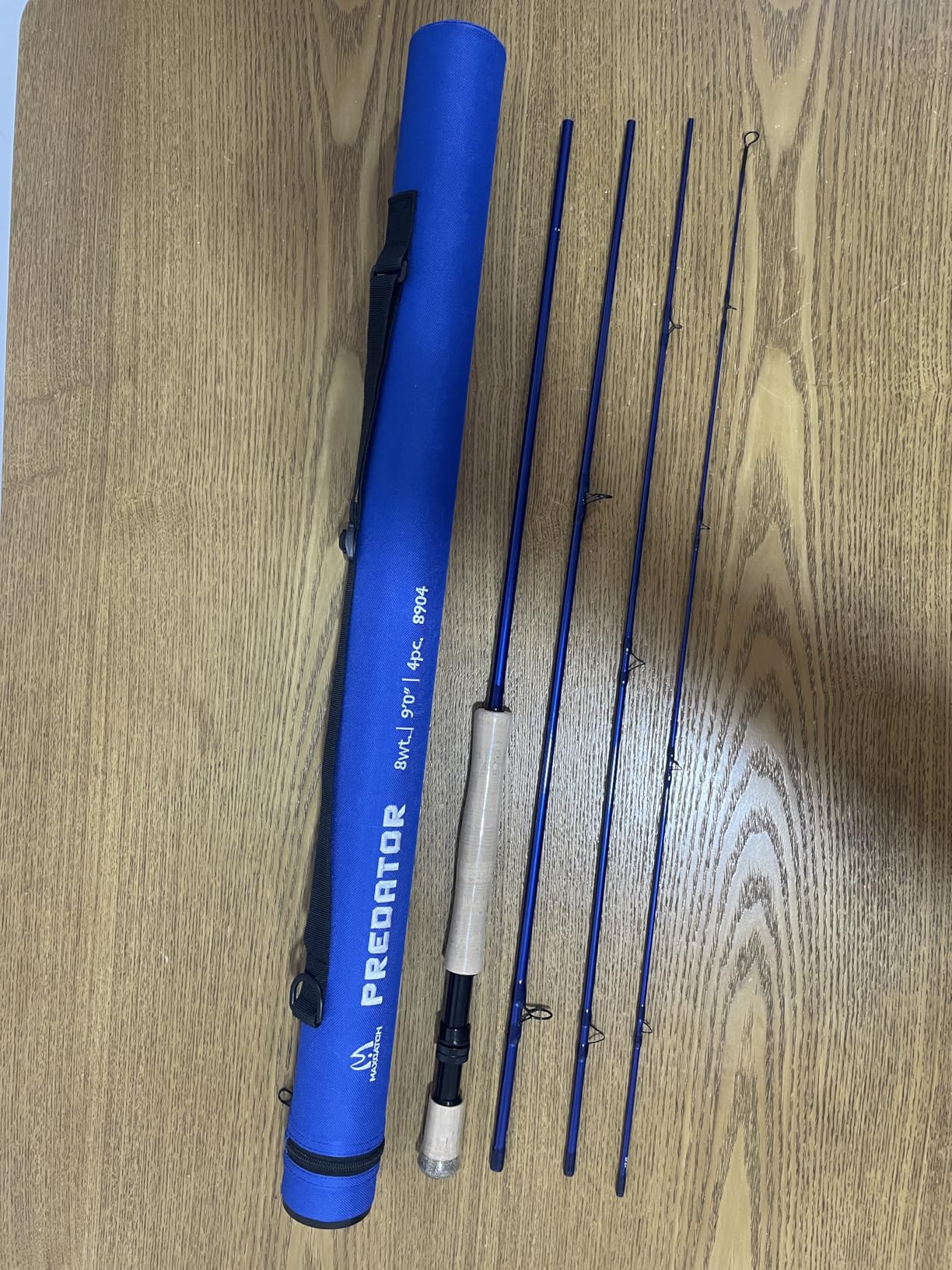 M MAXIMUMCATCH Maxcatch Predator Big Game and Saltwater Fly Fishing Rod: 7'11''/9'/9'2''/10', 4-Piece, 8/9/10/11/12 Weight customer photo 2