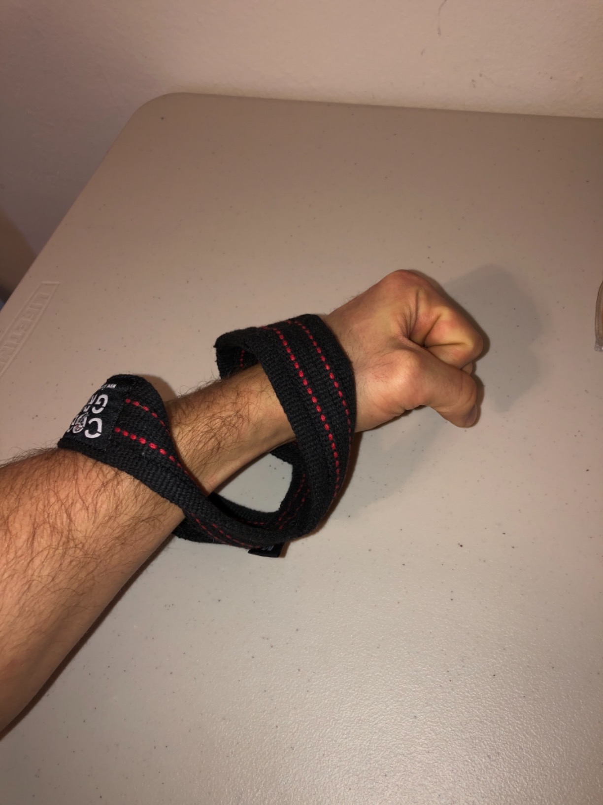 Deadlift Straps Figure 8 Loop Lifting Straps The #1 Choice for Power Lifters weightlifters workout Enthusiasts customer photo 1