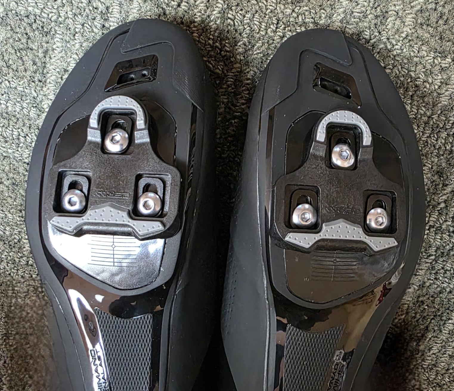 ZERAY SP-110 Bike Cleats Bike Pedal Clips with Grip Rubber Compatible with Look Keo Structure & Keo Pedals customer photo 1