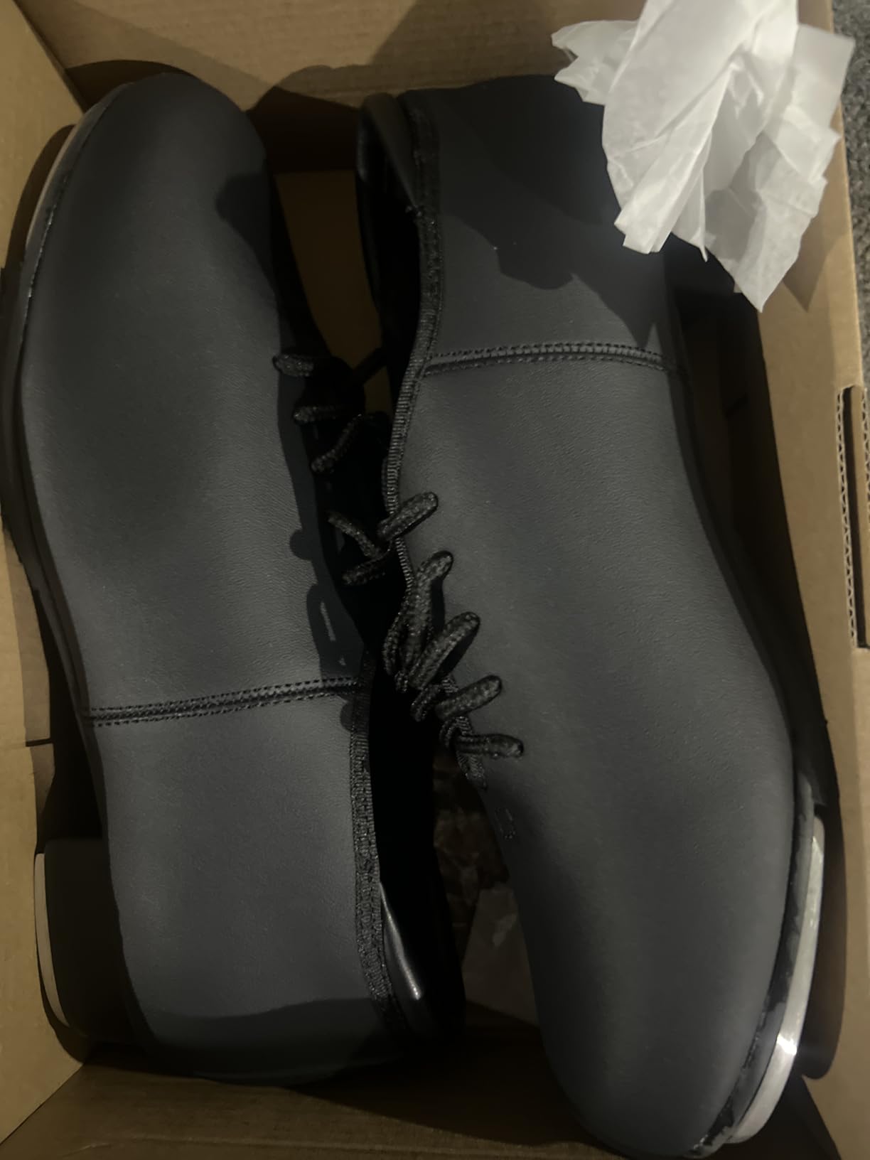 PU Leather Lace Up Tap Shoe Dance Shoes for Women and Men's Dance Shoes customer photo 2