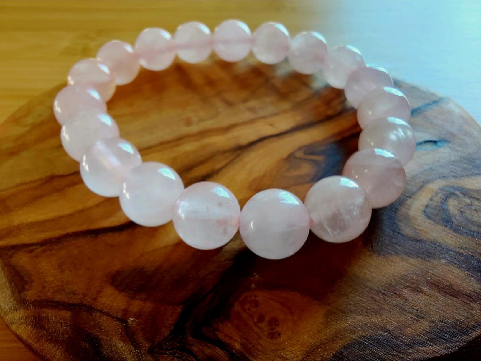 LPBeads 200Pcs 6mm Round Natural White Jade Gemstone Loose Beads with Stretch Cord for Jewelry Making Bracelets customer photo 1