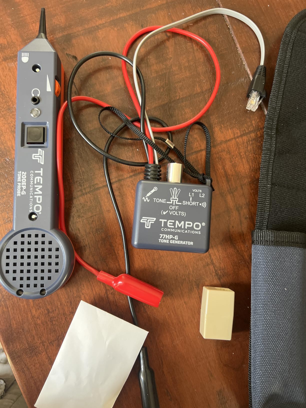 TEMPO Communications 701K-G Wire Tracer Electrical, Tone Generator and Probe Kit (701K Cable Toner) customer photo 1